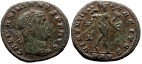 Galerius (305-311). AE, Follis. (Bronze, 5.30 g. 26 mm.) Cyzicus?