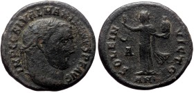 Maximinus II Daia (310-313). AE, Follis. (Bronze, 5.92 g. 24 mm.) Antioch.