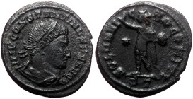 Constantine I (307/310-337) AE Follis (Bronze, 21mm, 2.81g) Ticinum, 313.