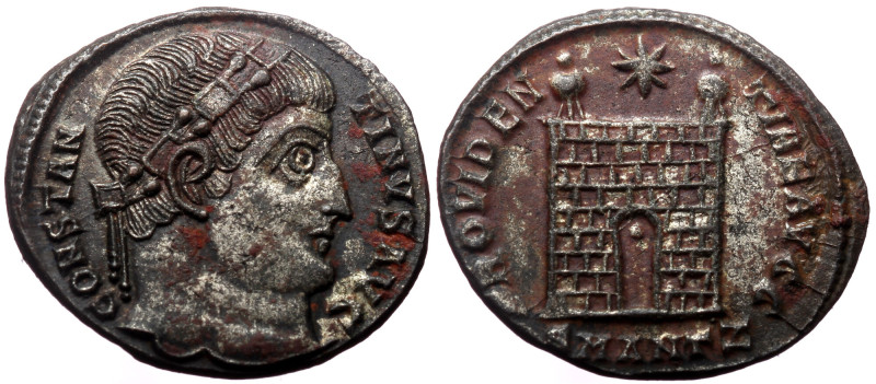 Constantine I (307-337) AE silvered Follis, Antioch, 331 and 333-334 Constantine...