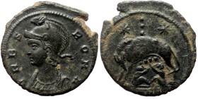 Constantine I (307-337). AE, Follis. (Bronze, 2.47 g. 18 mm.) Uncertain mint.