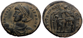 Constans (337-350). AE, Centenionalis. (Bronze, 4.24g, 22 mm.) Rome.