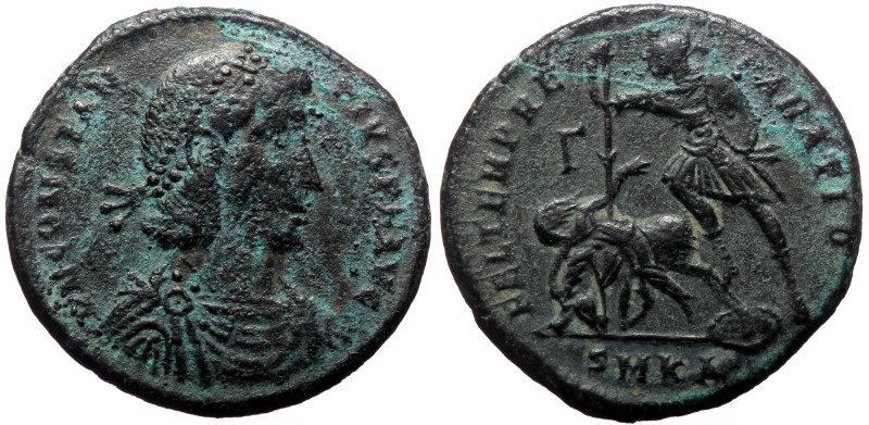 Constantius II (337-361) AE follis (Bronze, 5.79g, 24mm), Cyzicus Constantius II...