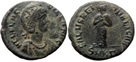 Aelia Flaccilla Augusta (379-388). AE. (Bronze, 4.82 g. 22 mm.) Cyzicus.