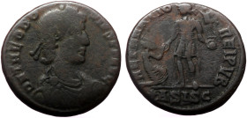 Theodosius I (379-395) AE follis Siscia, 379-383.