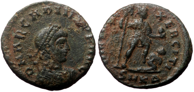 Arcadius (383-408) AE follis, Cyzicus, 388-392. Arcadius (383-408) AE follis, Cy...