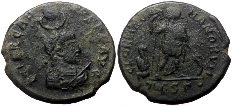 Arcadius (383-408) Thessalonica AE follis Arcadius (383-408) Thessalonica AE fol...