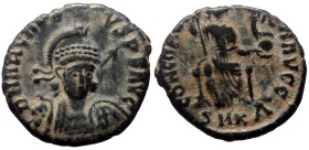 Arcadius (383-408) AE Follis (Bronze, 2,37g, 17mm) Cyzicus