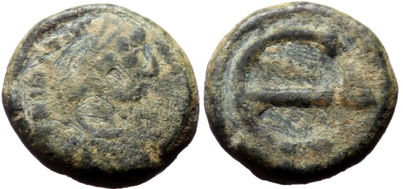 Justinian I (?), AE, Pentanummium (Bronze, 2.65 g. 12 mm.) Constantinople. 527-5...