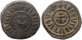 Armenia. Levon I (Leo I the Great), AE, Tank (Bronze, 6.79 g. 29 mm.) Sis. 1198-1219 AD.