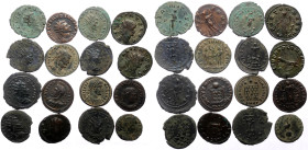16 Roman AE coins (Bronze, 50.33g)