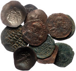 11 Byzantine AE coins (Bronze, 58,01g)