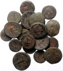 23 Greek AE coins (Bronze, 89.81g)