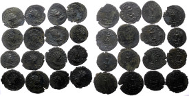 16 Roman Imperial AE coins (Bronze, 49.02g)