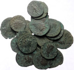 20 Roman Imperial AE coins (Bronze, 53.31g)