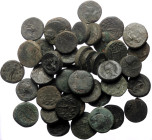 48 Greek AE coins (Bronze, 200.36g)