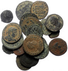 20 Roman AE coins (Bronze, 60.70g)
