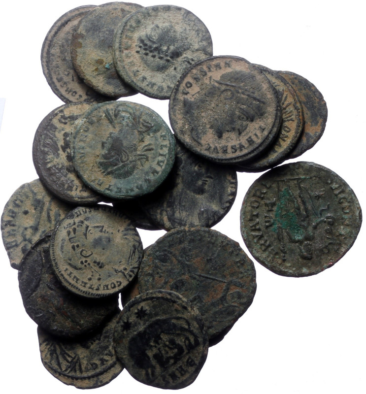 21 Roman AE coins (Bronze, 56.60g) 21 Roman AE coins (Bronze, 56.60g)

Weight:...