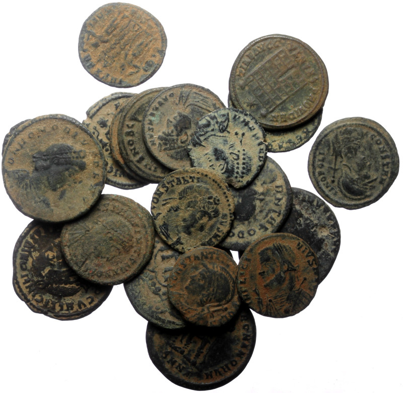 20 Roman AE coins (Bronze, 61.93g) 20 Roman AE coins (Bronze, 61.93g)

Weight:...