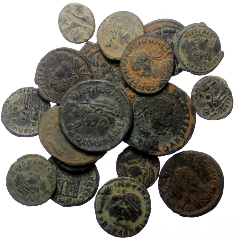 20 Roman AE coins (Bronze, 56.27g) 20 Roman AE coins (Bronze, 56.27g)

Weight:...