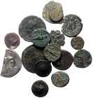 16 Ancient AE coins (Bronze, 33,81g)