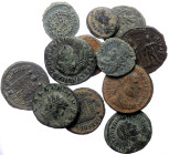 12 Roman AE coins (Bronze, 33,45g)