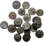 20 Greek AE coins Bronze, 47,33g)