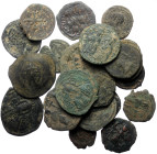 21 Byzantine AE coins (Bronze, 131,02g)