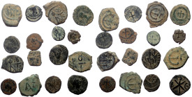 16 Roman AE coins (Bronze, 22,70g)