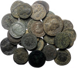 32 Roman AE coins (Bronze, 99,55g)