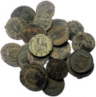 21 Roman AE coins (Bronze, 10,64g)