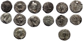 7 Roman Imperial AR coins (Silver, 21,01g)