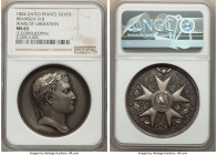 Napoleon I silver "Wars of Liberation" Medal 1804-Dated MS63 NGC, Bramson-310, Julius-1230. 41mm. Edge: Cornucopia. By B. Andrieu and L. Jaley. Obv. L...