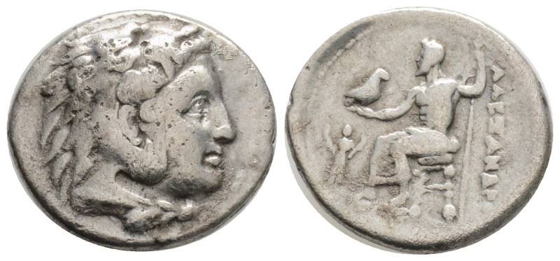 Greek Kings of Macedon. Alexander III "the Great" 336-323 BC. rachm AR, 18,4 mm....