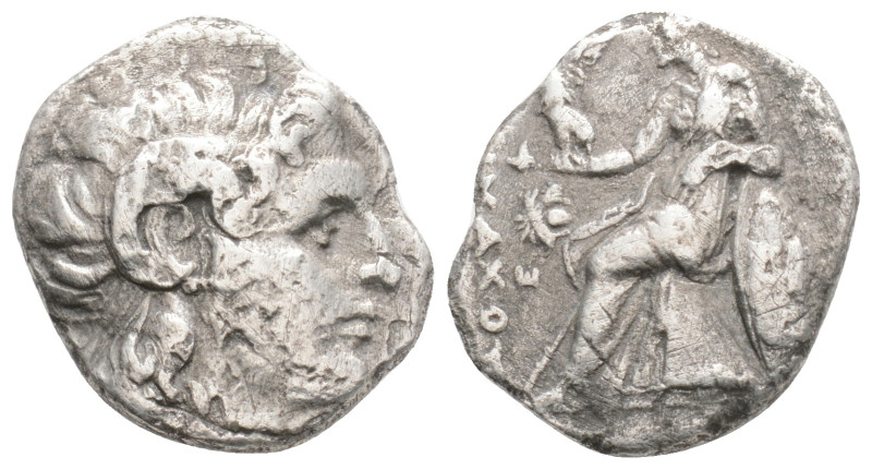 Greek
KINGS OF THRACE, Lysimachos, Ephesos (Circa 294-287 BC) AR Drachm. (17.2m...