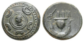 Greek Coins, KINGS OF MACEDON. Alexander III \'the Great\' (336-323 BC). Ae, 1,98 g. 12,8 mm.