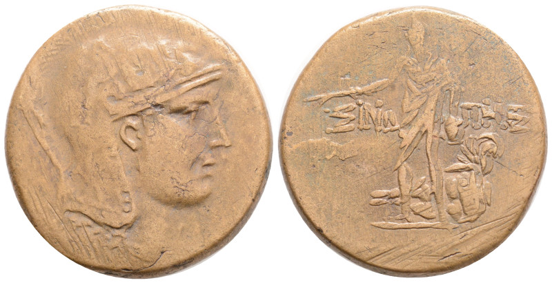 Greek Coins. PAPHLAGONIA. Sinope. Ae (Circa 105-90 or 90-85 BC). 19,6 g. 25,3 mm...