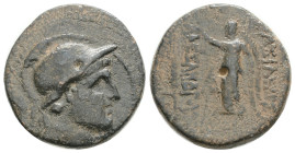 Greek
SELEUKID KINGDOM, Alexander I Balas (Circa 152-145 BC),AE Bronze (19 mm, 5,7g)