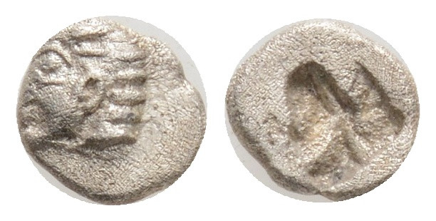 IONIA, Kolophon (Circa 530/25-500 BC) AR obol (5.6mm, 0.19 g)