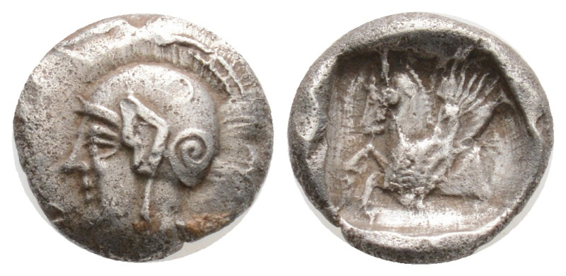 CILICIA. Celenderis. Ca. late 5th-early 4th centuries BC. AR obol (10,1 mm,0,77 ...