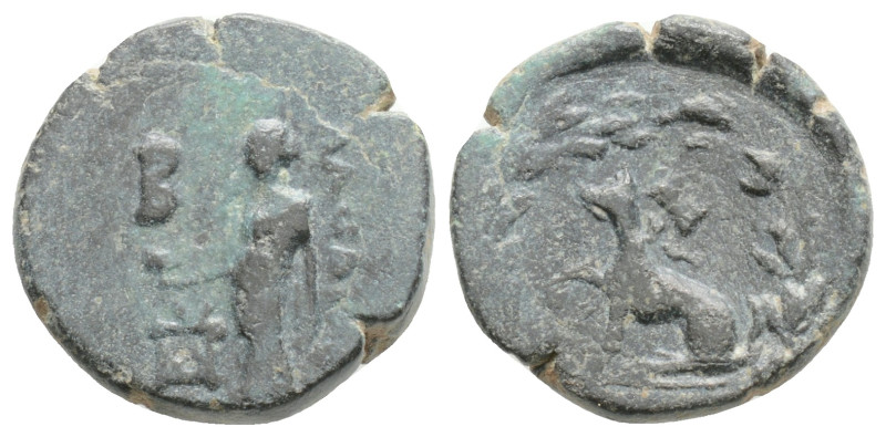 Greek, Phrygia, Laodikeia . Quasi-Autonomous Issue. ca. 27 B.C.- A.D. 14 - time ...