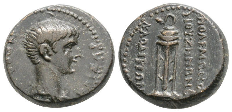 Roman Provincial, Phrygia. Laodikeia ad Lycum. Nero AD 54-68. Bronze Æ, 16,4 mm....