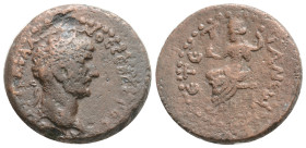 Roman Provincial.
Cappadocia. Tyana. Hadrian AD 117-138. Bronze Æ, 6,3 g.20,5 mm.