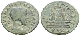 Roman Provincial
CAPPADOCIA, Caesarea , Gordian III (Augustus) (238-244 AD) AE Bronze (26,5 mm, 10,6 g)
Obv: ΑΥ Κ Μ ΑΝΤ ΓΟΡΔΙΑΝΟϹ laureate, draped a...