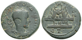Roman Provincial
CAPPADOCIA, Caesarea, Gordian III. (238-244 AD)
AE Bronze (20,1 mm, 10,5 g)
Obv: ΑΥ Κ Μ ΑΝΤ ΓΟΡΔΙΑΝΟϹ laureate, draped and cuirass...