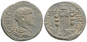 Roman Provincial, PISIDIA, Antiochia, Philip I. (244-249 AD) AE Bronze (25,3 mm, 8,5 g)
Obv: IMP M IVL PHILIPPVS A, radiate, draped and cuirassed bus...