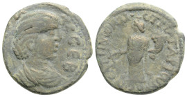 PHRYGIA. Philomelium. Julia Domna, Augusta, 193-217. (Bronze, 21,4 mm, 5. g,