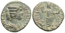 Roman Provincial, Pisidia. Antioch. Julia Domna, wife of Septimius Severus AD 193-217. 5 g. 21,8 mm. Bronze Æ