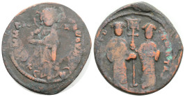 Byzantine, Constantine X Ducas and Eudocia (1059-1067 AD) Constantinople
AE Follis (29,1 mm, 6,4 g)