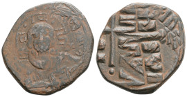 Anonymous attributed to Romanus III (1028-1034 AD) Constantinople AE, 10.5 gr. 30 mm.